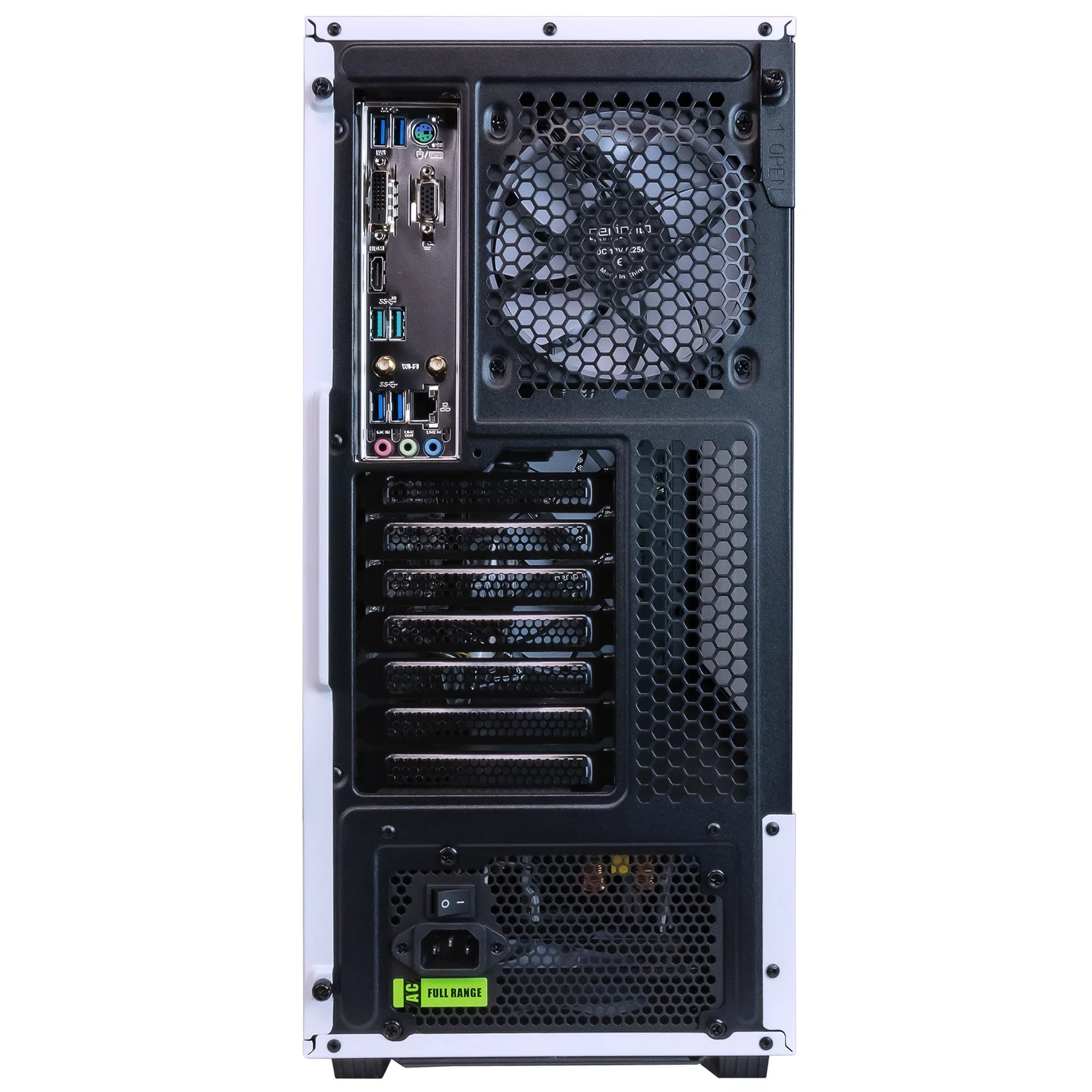 Castle Escritorios Para Juegos, AMD Ryzen 5 5600G, 16GB, 1TB SSD, Blanco