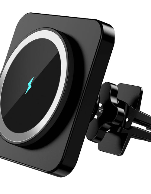 Load image into Gallery viewer, Car Mag-Safe Wireless Charger - Car Mount Fast Charging Air Vent Phone Holder Mount for Iphone 17/16/15/14/13/12 - Black
