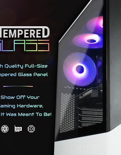 Load image into Gallery viewer, Castle Escritorios Para Juegos, AMD Ryzen 5 5600G, 16GB, 1TB SSD, Blanco
